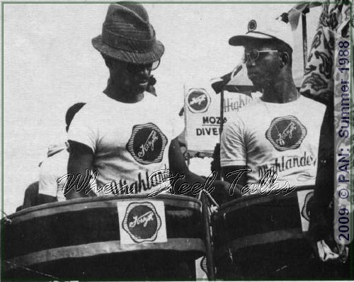 Highlanders during Carnival 1971 in Trinidad
