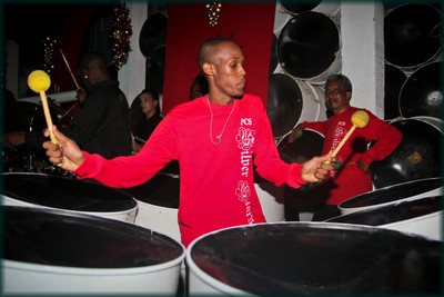 Silver Stars panist Sekou Mc Gregor during the band’s performance