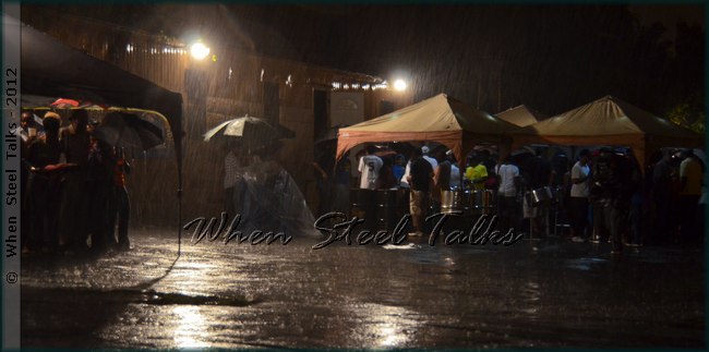 Rain at Despers USA’s 2012 Band launch