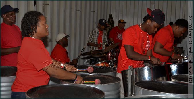 Despers USA Steel Orchestra performs at their 2013 band launch
