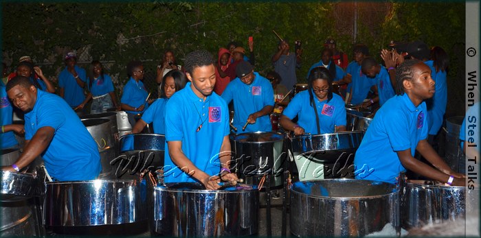 Pantonic Steel Orchestra performs