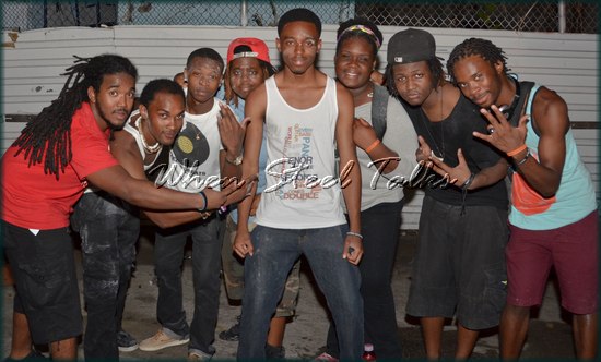 Members of Higher Levin steel orchestra