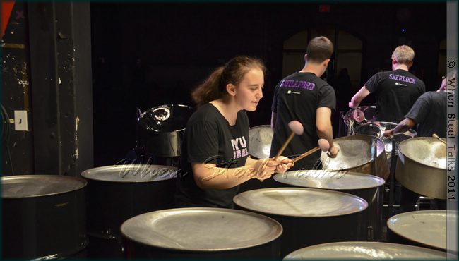 NYU Steel’s Yael Litwin ‘living’ the music on stage