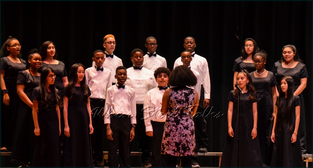 Major Chorus performs during 'A Night of Music'