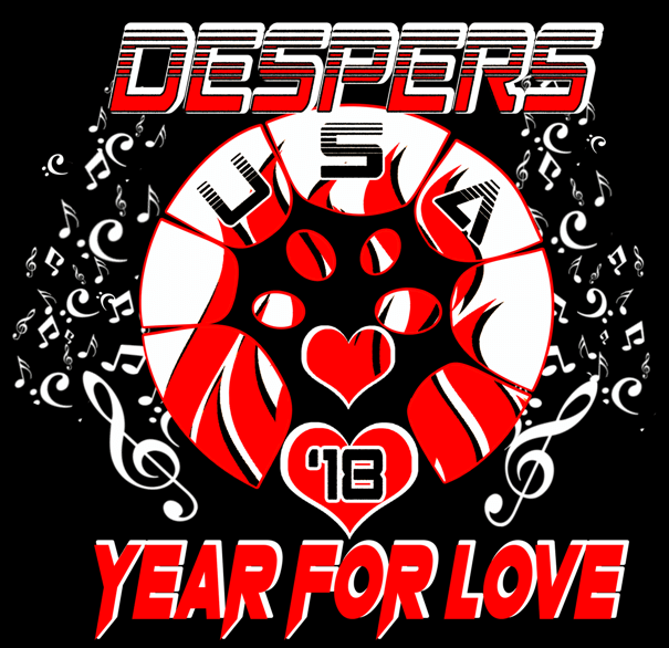 Despers USA Steel Orchestra 'Year For Love' band logo - WST