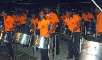Starlift Junior Steel Orchestra performing at A Night of Champions