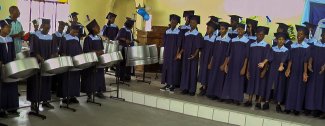 Princes Town Methodist School 2011 Graduates - Voices and Pan ring out at Graduation Ceremony