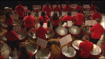 NIU Steelband performs at its 2018 Fall Concert in DeKalb, Illinois