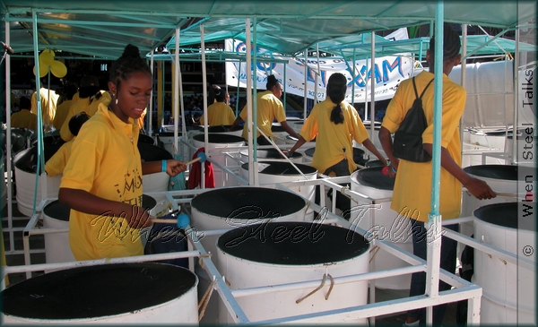 El Dorado Combined Steel Orchestra at the 2006 Junior Panorama