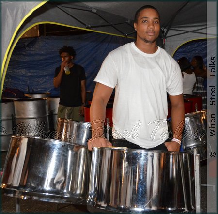 Odie Franklin after performing with Despers recently