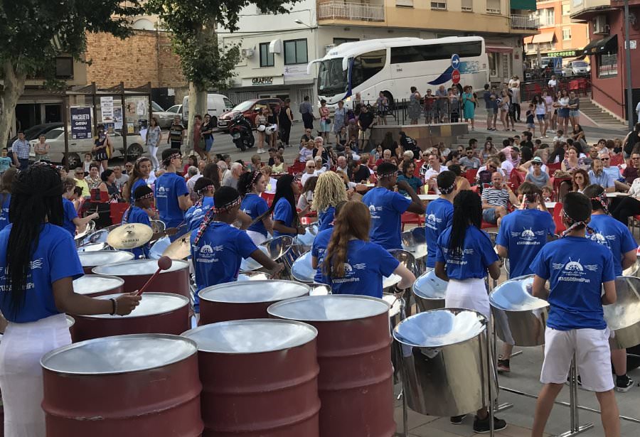 Toronto All Stars Steel Orchestra in Spain