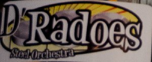 D'Radoes Steel Orchestra band logo - When Steel Talks