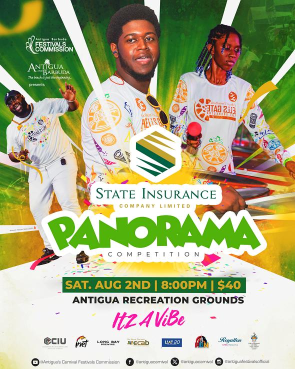 Antigua & Barbuda Flyer for National Panorama 2025
