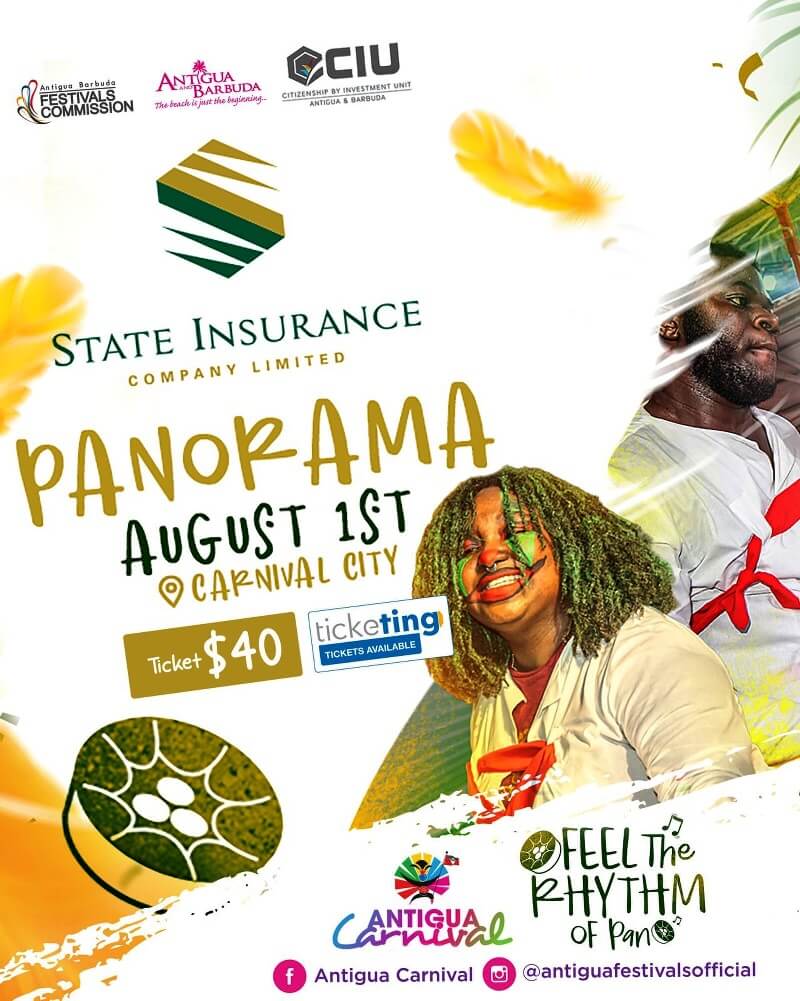 Antigua & Barbuda Flyer for National Panorama 2026