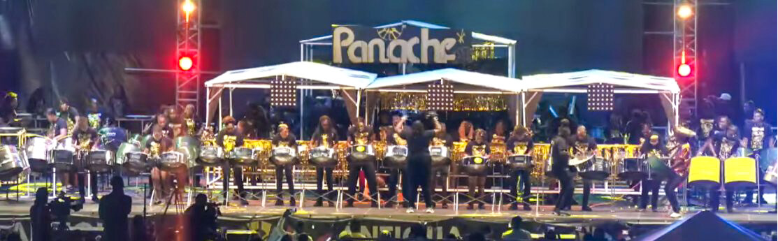 Panache Steel Orchestra performs at the Antigua & Barbuda 2026 Panorama