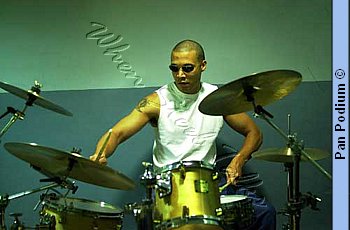 Matthew Phillip on drums, celebrating his birthday