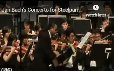 Steelpan virtuoso Liam Teague plays Jan Bach's Concerto with the Taiwan National Symphony
