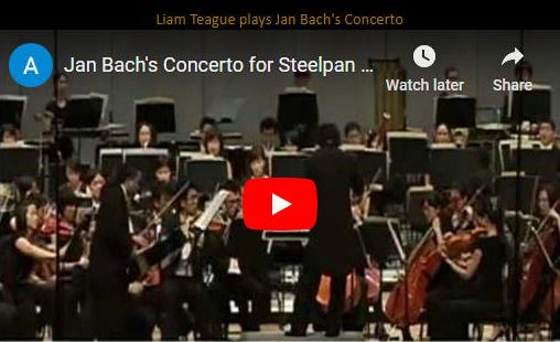 Jan Bach’s Concerto for Steelpan and Orchestra
