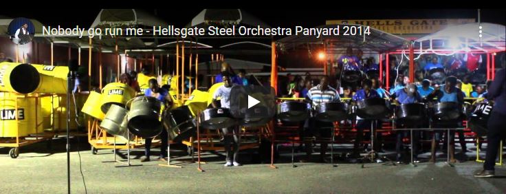 Hells Gate Steel Orchestra in 2014 in its panyard