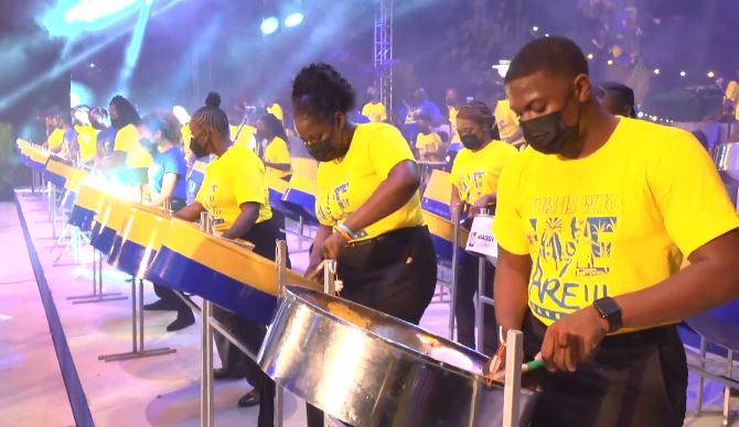 Barbados steel orchestra