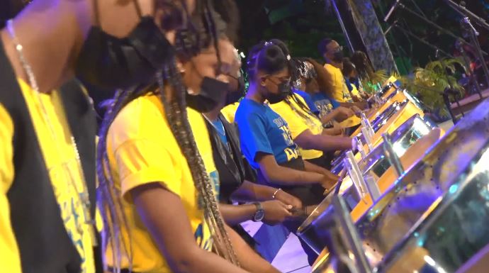 Barbados steel orchestra