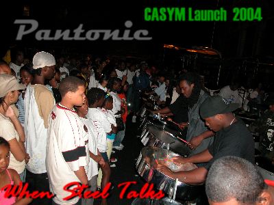 CASYM Steel Orchestra 2004 Steelband Launch - Pan Yard Watch - When ...