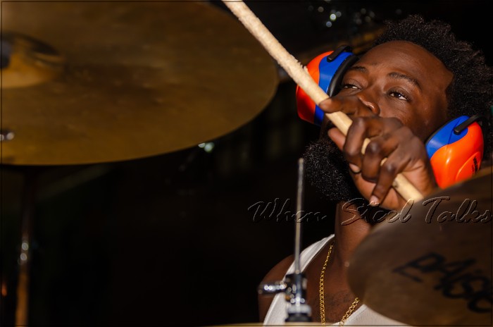Drummer Ancil Wellz - When Steel Talks (WST)