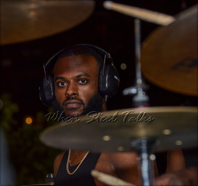 Drummer Rashid Bacchus - When Steel Talks (WST)