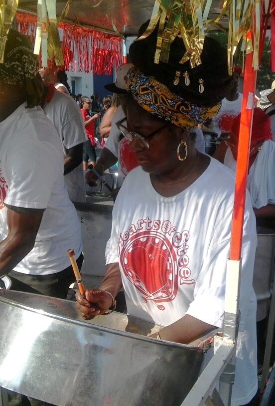 Dr. Hatshepsut Nolene Kisa-Davidson with Hearts of Steel