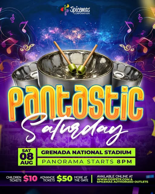 Grenada National Panorama 2026 flyer
