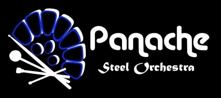 Panache Steel Orchestra - Antigua - band logo - When Steel Talks