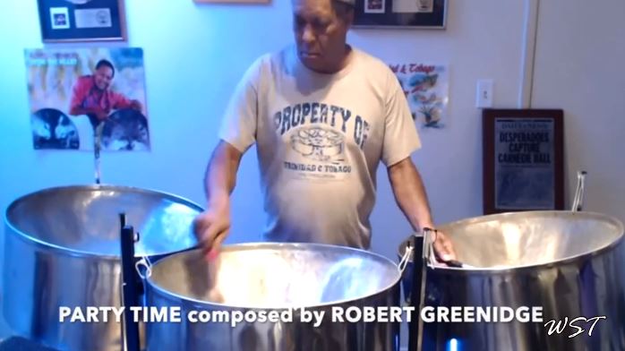 Robert Greenidge on Triple-second made by Rudolph Charles