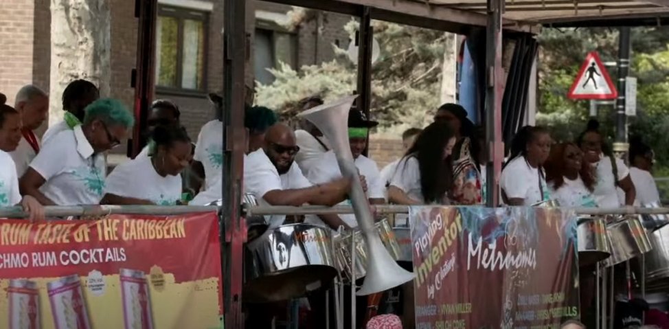 Metronomes Steel Orchestra on the road for UK Carnival Monday 2024