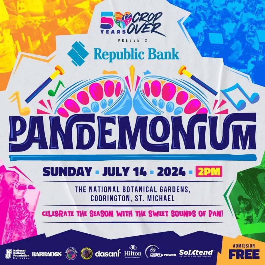 Live stream for Pandemonium event for Crop Over 2024