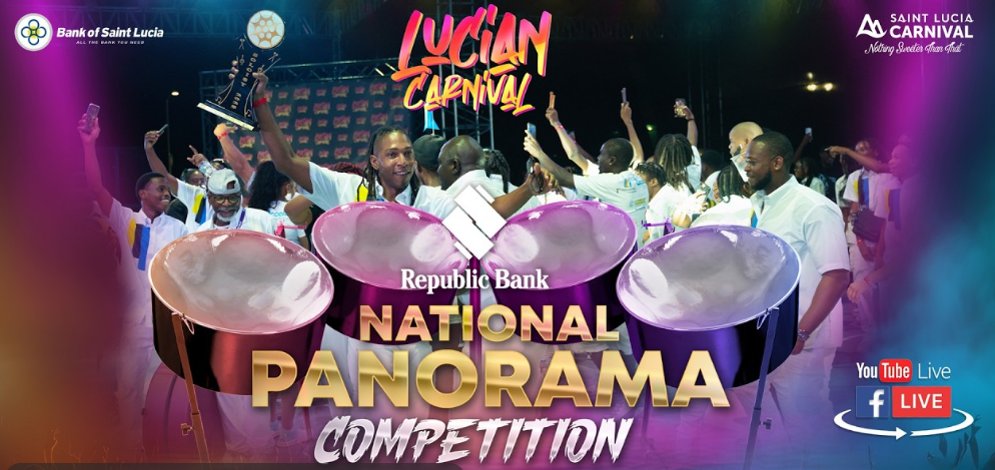 Saint Lucia 2026 Steelband Panorama live stream