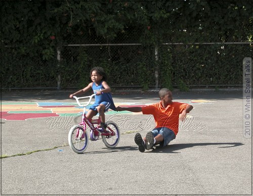 The younger generation enjoy the best of both worlds at Sonatas' Sports Day