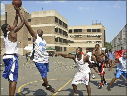 Steelpan musicians battle for basketball supremacy on Sonatas' Sports Day