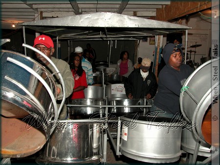 Despers USA Steel Orchestra at practice