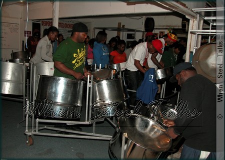 Despers USA at practice for NY Panorama 2010