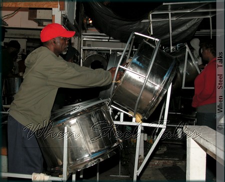 Despers USA players rehearse for the 2010 New York Panorama competition