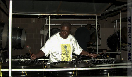 Sonatas Steel Orchestra at practice