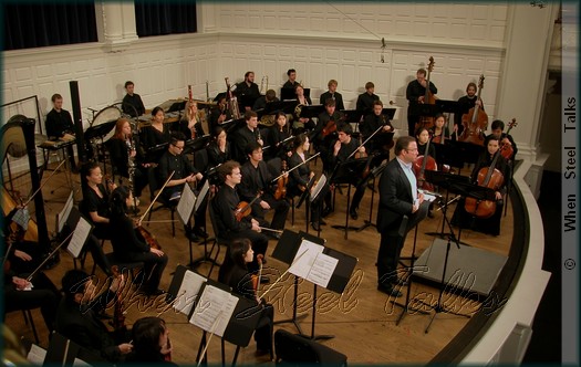 The Yale Philharmonia Orchestra during the New Music for Orchestra concert