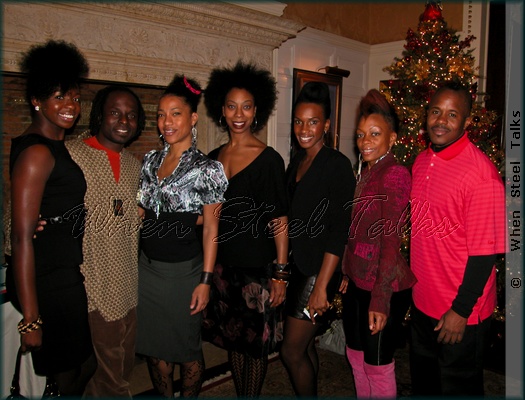 Cast members from Fela!