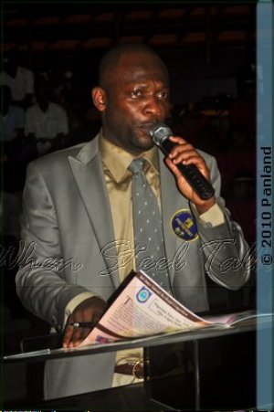 Chief Bowie Sonnie Bowei, president of Nigeria's Steelband Association