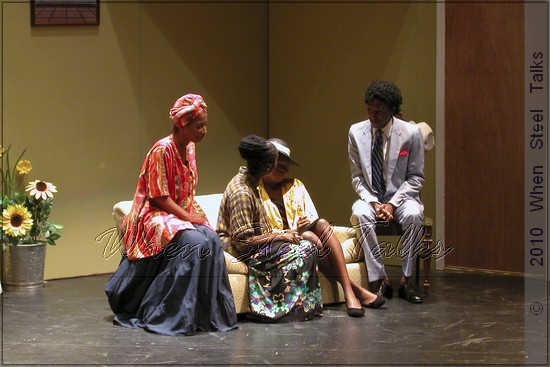 Lucy, sister Josephina, the Reverend's wife & the Reverend