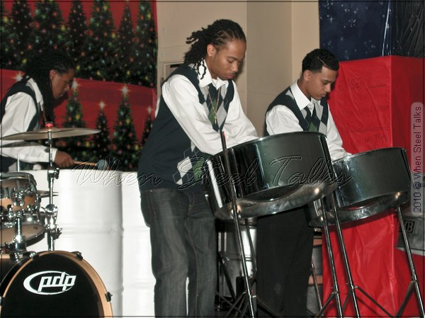 Ryan Joseph performs with Steel Sensation