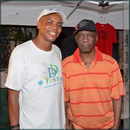 CASYM's William 'Jonsey' Jones (right) with Travis Roberts