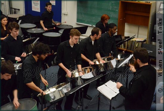 Josh Quillen directs NYU Steel