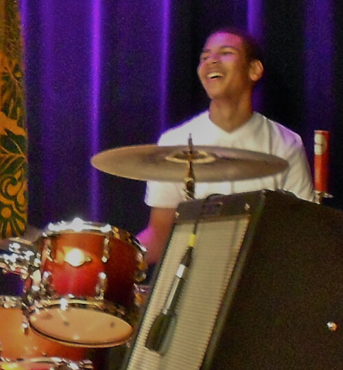 Daron performing with his Funk/Fusion Ensemble