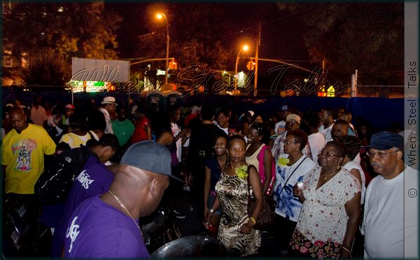 Harmony entertains the crowd